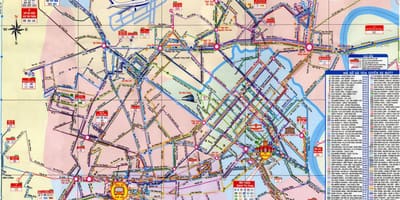 Вуліцы Сайгон карце