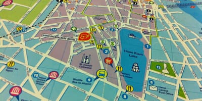 Пешаходная экскурсія па карце Хашымін