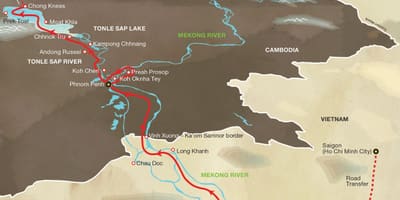 Карта ракі Сайгон 